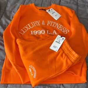 BRAND NEW- Zara sweatsuit set